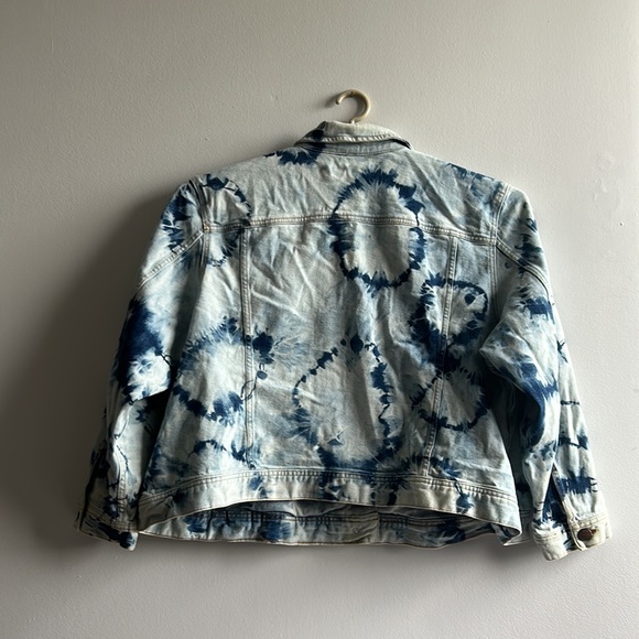 Tie Dye Denim Jacket Joe Fresh 3X - Picture 4 of 9